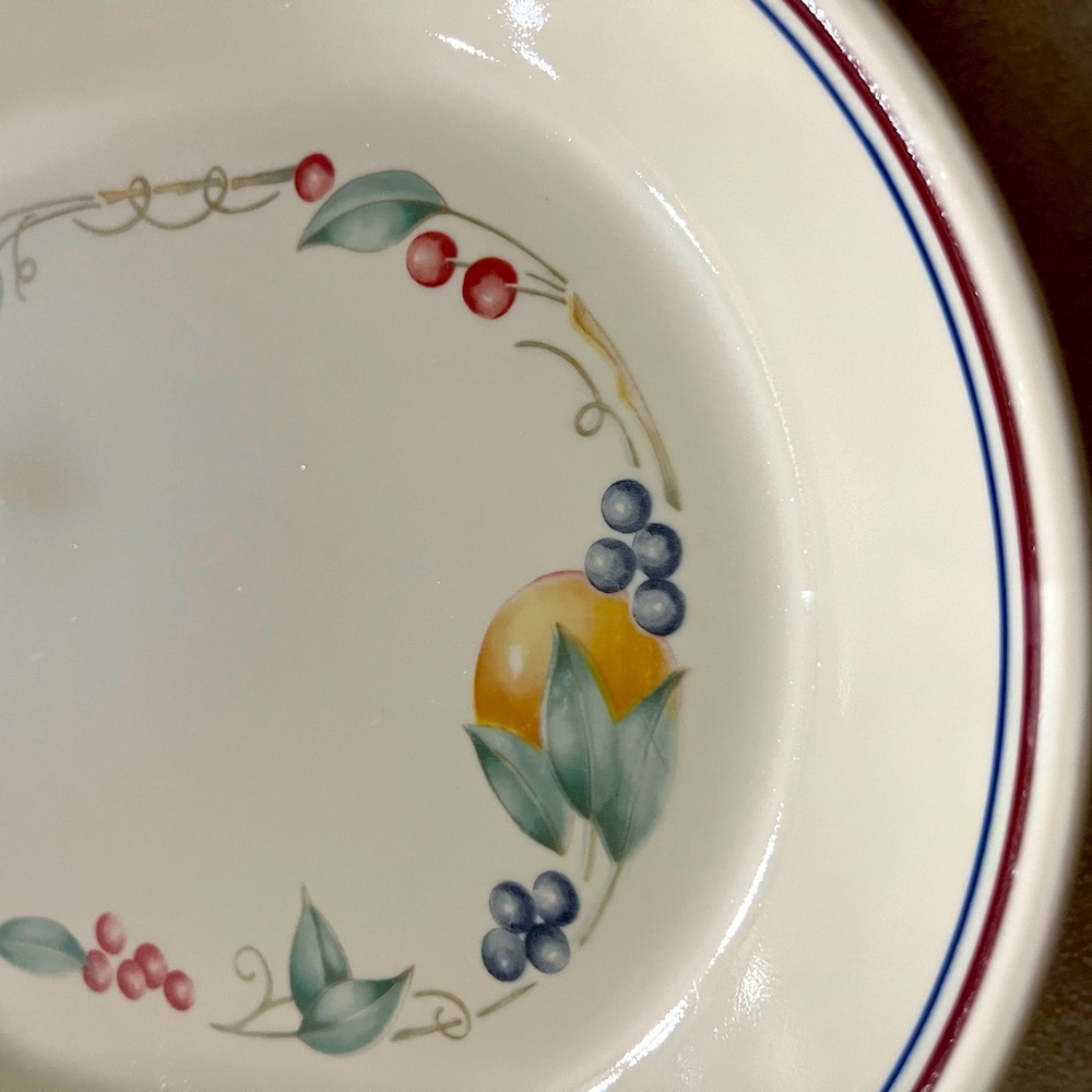 Set of 2 Vintage Corelle Abundance large platter Serving Plate - Picture 2 of 3